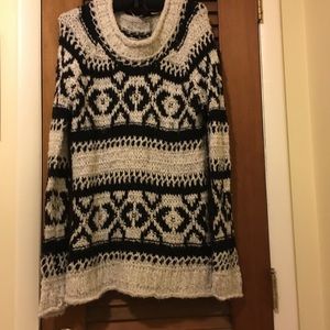 Free People Silver Reed Fair Isle Sweater